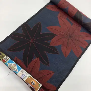 기모노 옷감, 명주, 오시마 명주, 리메이크 소재, 순수 실크 P870