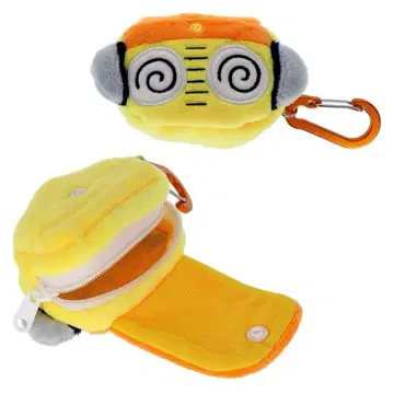 개구리 중사 케로로 카라비너 포함 미니 파우치 쿠루루