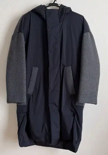 [ 새상품급 ] 엔폴드 PE 트윌 울 다운 코트 36