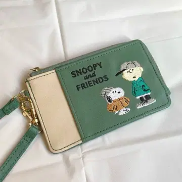 USJ 유니버셜 스누피 찰리 브라운 PEANUTS 패스 케이스