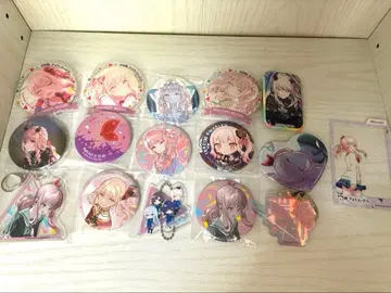 아키야마 미즈키 캔뱃지 아크릴 키링 16개