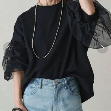 라운지 드레스 튤 맨투맨 풀오버