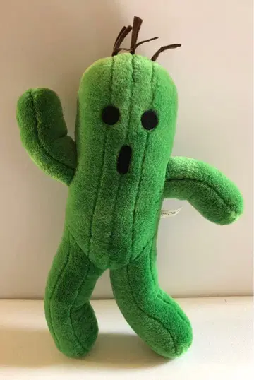 파이널 판타지 사보텐더 봉제 인형