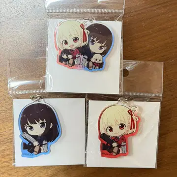 리코리스 아크릴 키링 세트