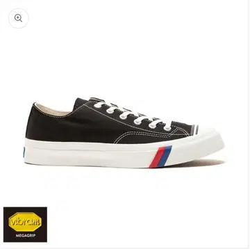 Pro-Keds 블랙 캔버스 스니커즈