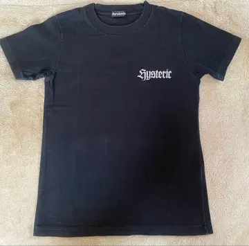 Hysteric 블랙 반팔 티셔츠