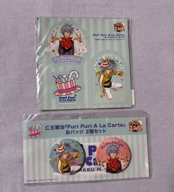 [ 테니스의 왕자님 ] 니오 마사하루 CD 앨범 캔뱃지 스티커