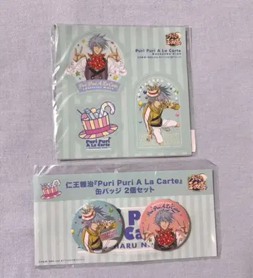 [ 테니스의 왕자님 ] 니오 마사하루 CD 앨범 캔뱃지 스티커