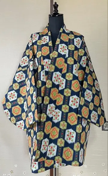 기모노 리메이크  상의 반텐 자켓 안감 있음