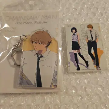 극장판 체인소 맨 PARCO 파르코 아크릴 키링 덴지