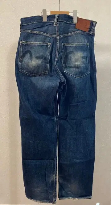 EVISU 데님 카모메 크러쉬