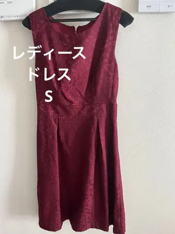 여성용 파티 드레스 S 핑크