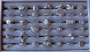 반지 링 묶음 판매 실버 반지 지르코니아 반지 예쁨 고광택