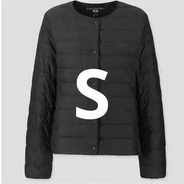 울트라 라이트 다운 컴팩트 자켓 S 블랙