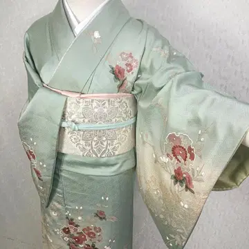 순수 실크 호몬기 4점 풀세트 입학식 졸업식 결혼식 오미야마이리 시치고산