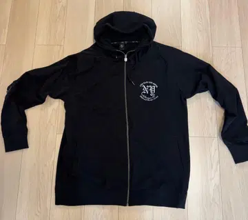 칼 카니 블랙 후드티 풀 집업