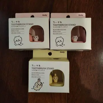 치이카와 칫솔 스탠드 토끼 치이카와 3개 묶음 판매