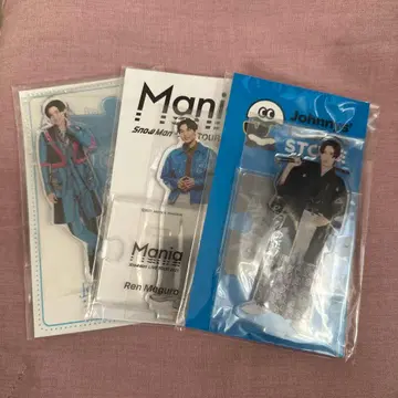 SnowMan 메구로 렌 아크릴 스탠드 묶음 판매