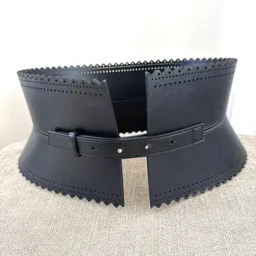 CELFORD 블랙 가죽 벨트