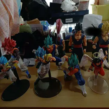 드래곤볼 피규어 세트 12개