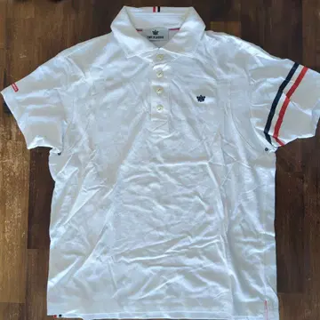 TMT.CLASSIC 화이트 피케 셔츠