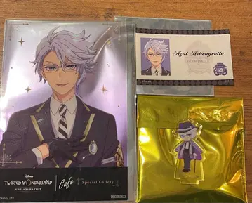 트위스테 오마이카페 아크릴 스탠드 특전 명함 스티커 아즈르