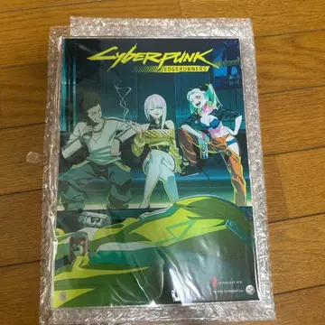 사이버 펑크 엣지러너즈 제비뽑기당 덤 상품 A4 아크릴 플레이트