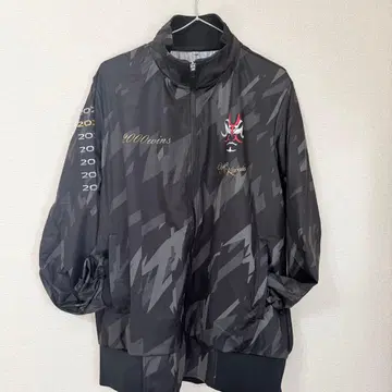 카와다 마사히코 기수 2000승 기념 블루종 저지 경마 2XL 3L