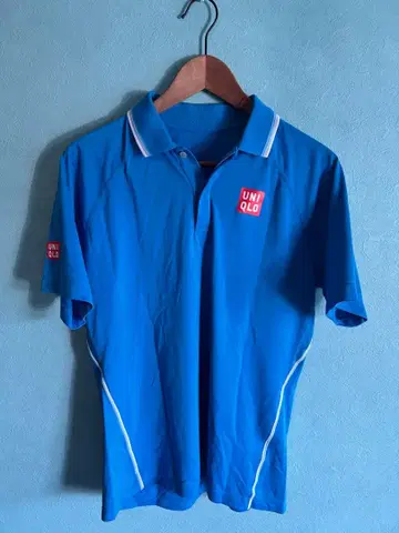 UNIQLO 파랑 피케 셔츠 스포츠용