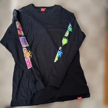 스플래툰 x NEW ERA x Nintendo 콜라보레이션 롱T