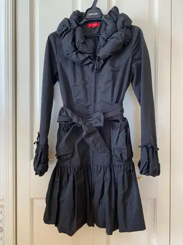 르네델리 Derhy 코트 블랙 S