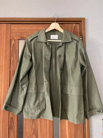 LUKA/LADY LUCK LUCA 밀리터리 자켓 면100% 일본제