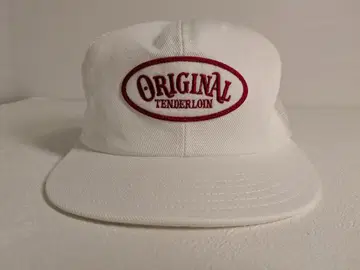 텐더로인 화이트 메쉬 캡