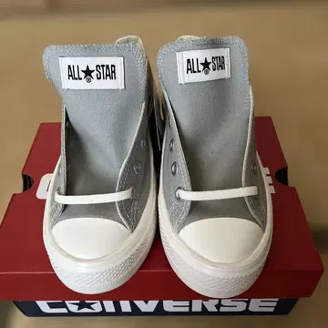 CONVERSE ALL STAR LIGHT 그레이 23.5cm 통굽