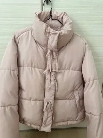 레트로걸 다운 핑크