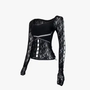 THEREDTHREAD S 러치드 조각 바디 레이스