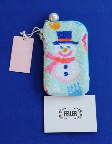FEILER 러브러리 캔디 오너먼트 키 & 카드 파우치 WEB 한정판