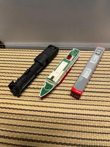 토미 카세트 기관차 블랙 그린 빨간색 화이트