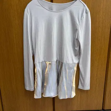 이시카와 라보 아바하우스 라이트 그레이 긴팔 상의 미사용 새상품