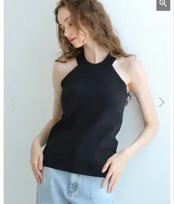 [미사용 새상품] DONOBAN 니트 브라 탱크 블랙, 화이트