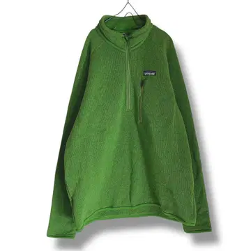 파타고니아 베터 스웨터 자켓 플리스 하프 지퍼 그린 옐로우 그린