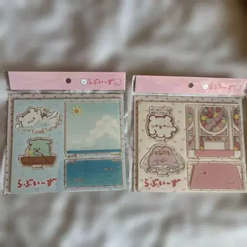 러브이즈 아크릴 스탠드 2세트