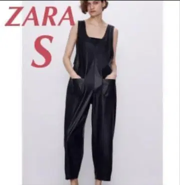 새상품급 ZARA 가죽 살로펫 S 자라 올인원