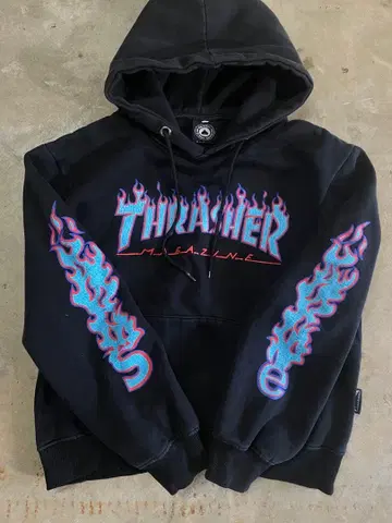 THRASHER 트레셔 파이어 패턴 페이드