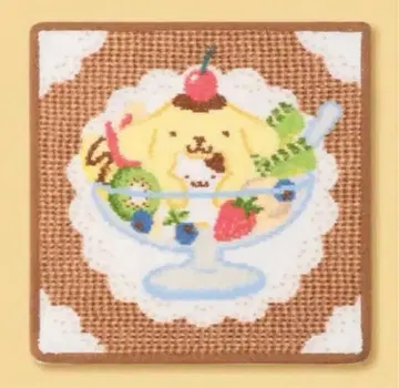 [ 미사용 새상품 ] 폼폼푸딩 푸딩 알라모드 손수건 FEILER