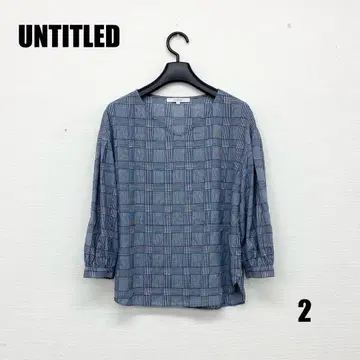 0457M UNTITLED 여성 긴팔 티셔츠