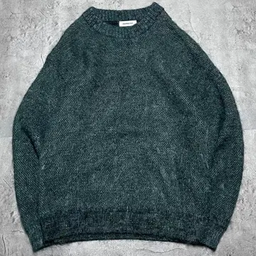 새상품급: monkey time 그린 모헤어 니트