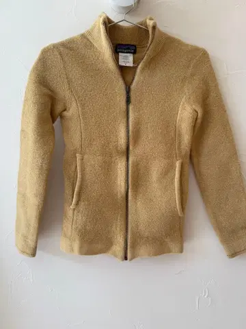 Patagonia 파타고니아 플리스 여성용 XS 연한 노란색