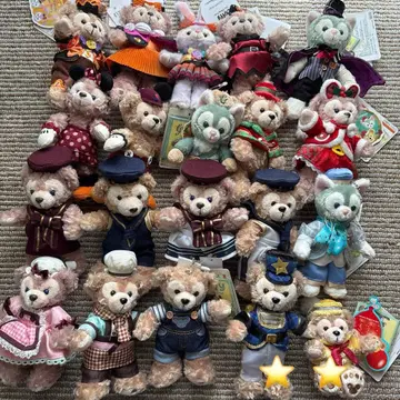 더피 인형 배지 별 표시만 묶음 판매