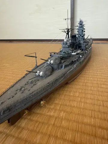 프라모델 1/350 일본 해군 전함 무츠 완성품